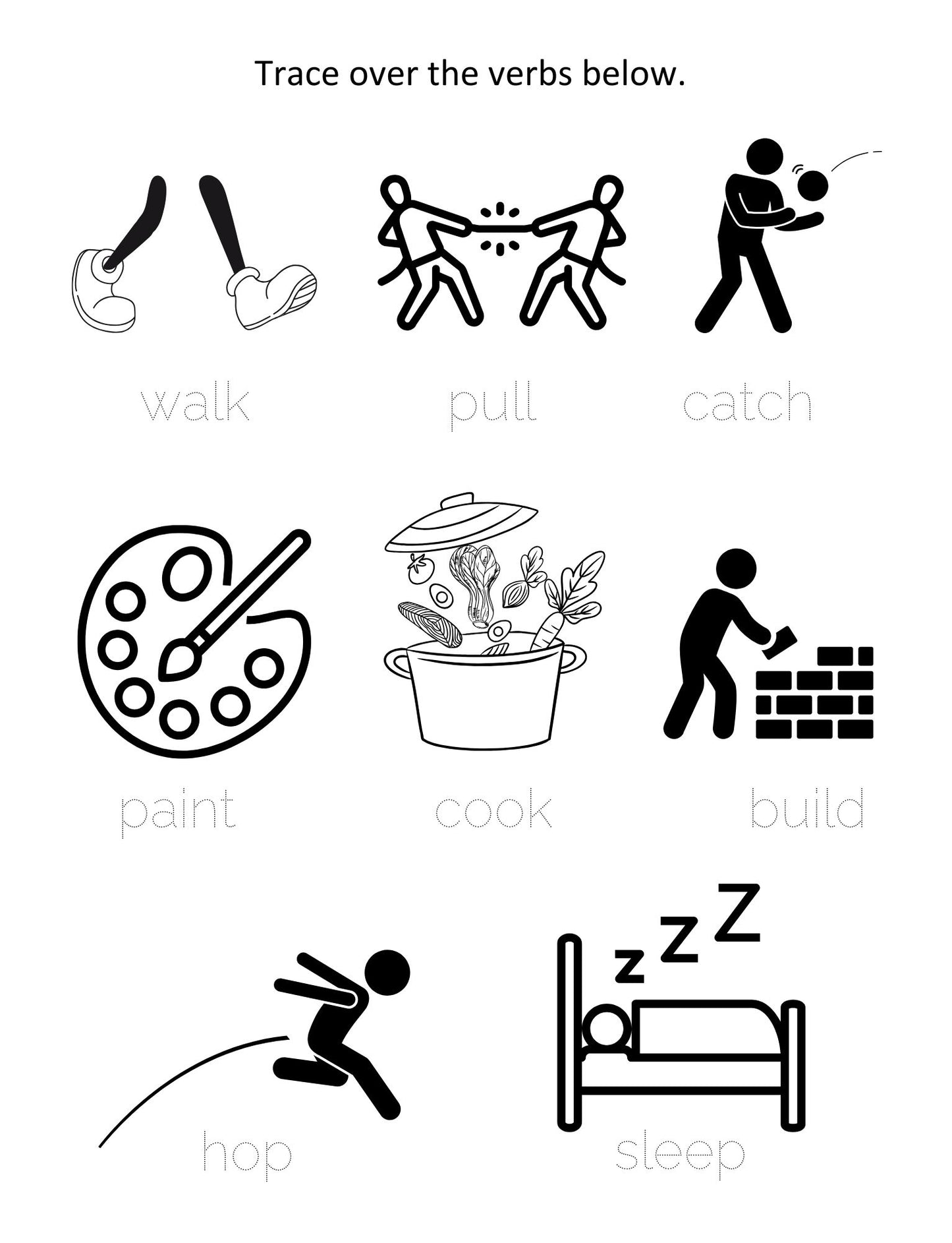 Joybird's Treehouse: Handwriting + Simple Sentences Workbook