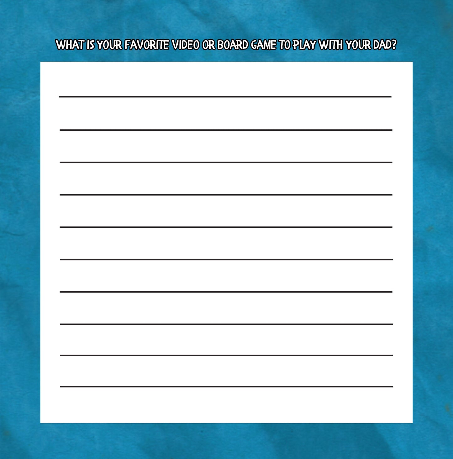 Moments We Cherish: A Father-Son Keepsake