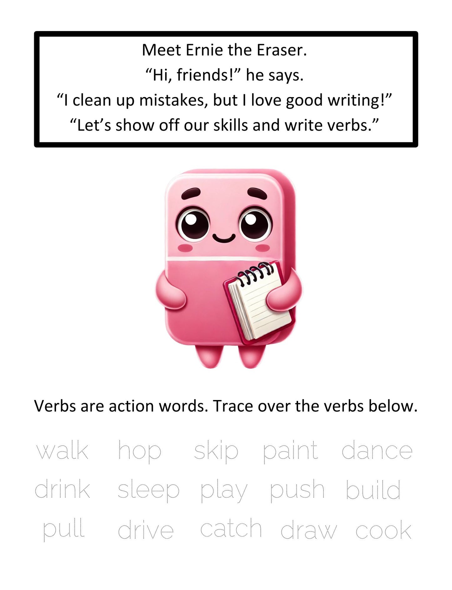 Joybird's Treehouse: Handwriting + Simple Sentences Workbook